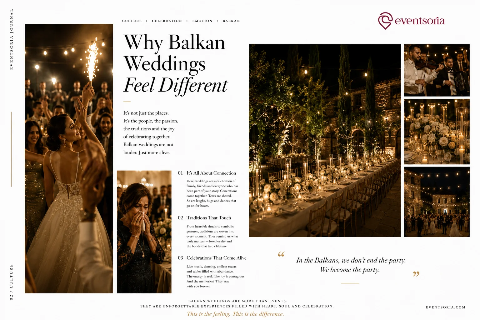 Why Balkan Weddings Feel Different