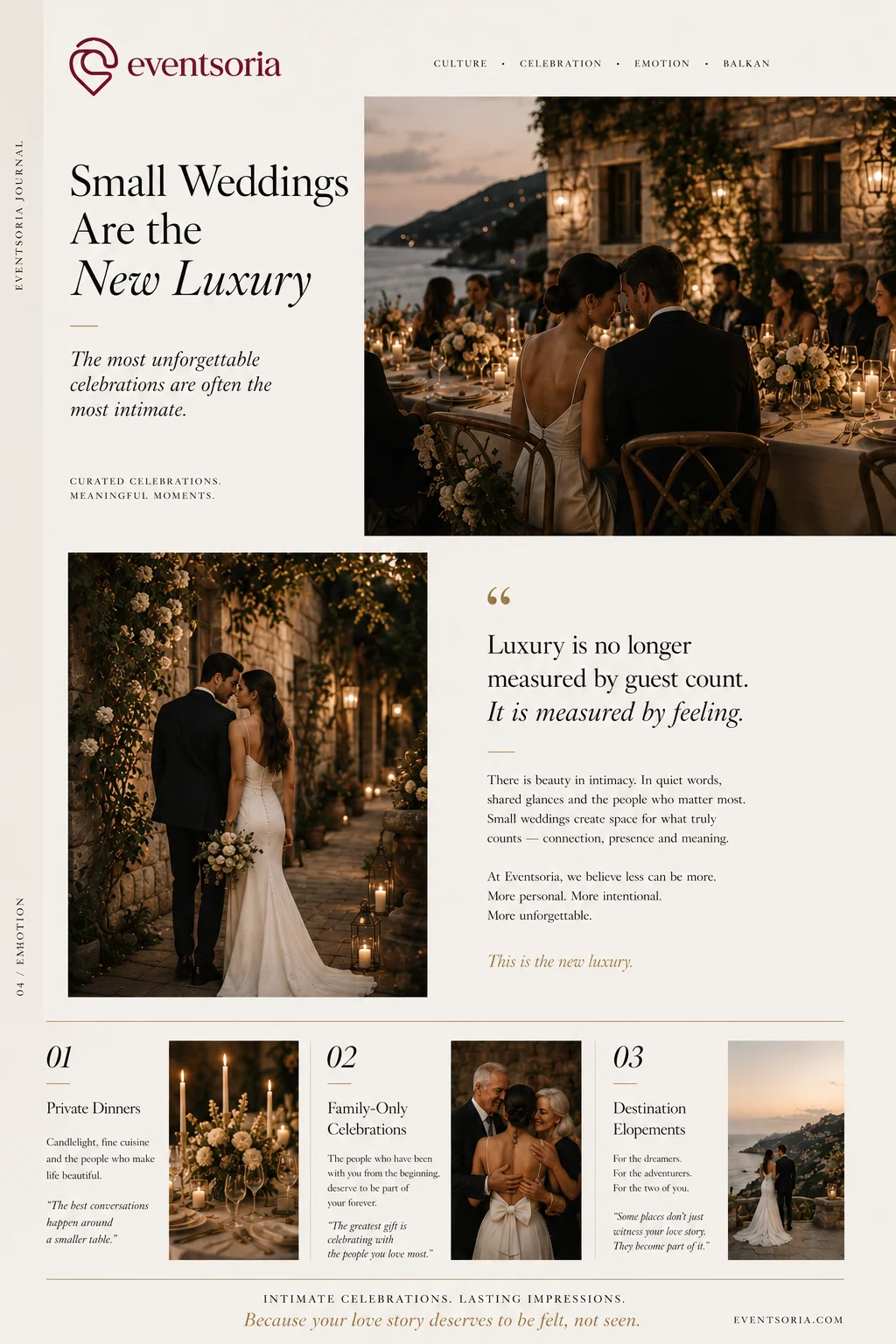 Small Weddings Are the New Luxury